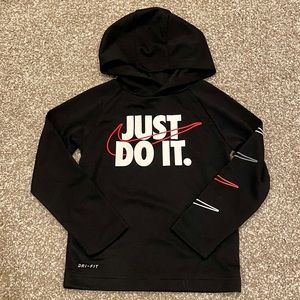 Hooded Nike Long Sleeve Tee